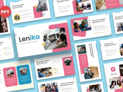 Lenika - Education Online Learning Powerpoint