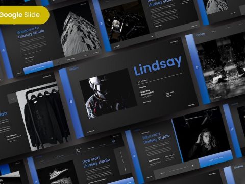 Lindsay - Business Google Slide Template LJVXDLD