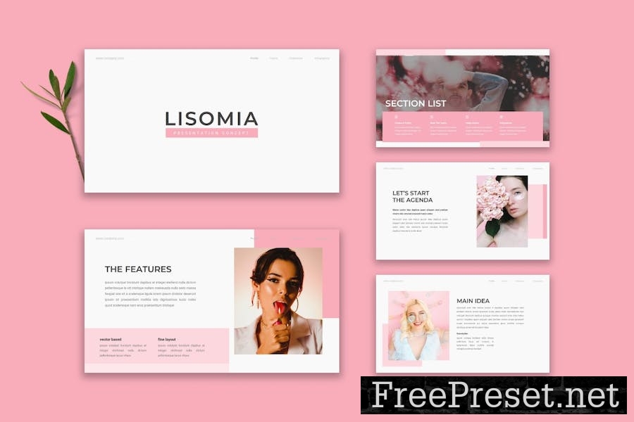 Lisomia - Google Slide Template