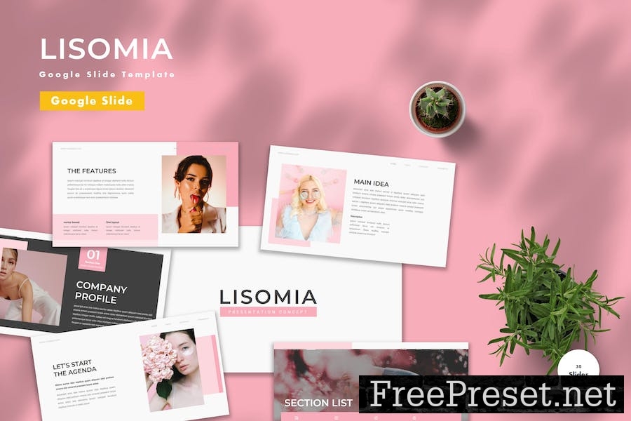 Lisomia - Google Slide Template