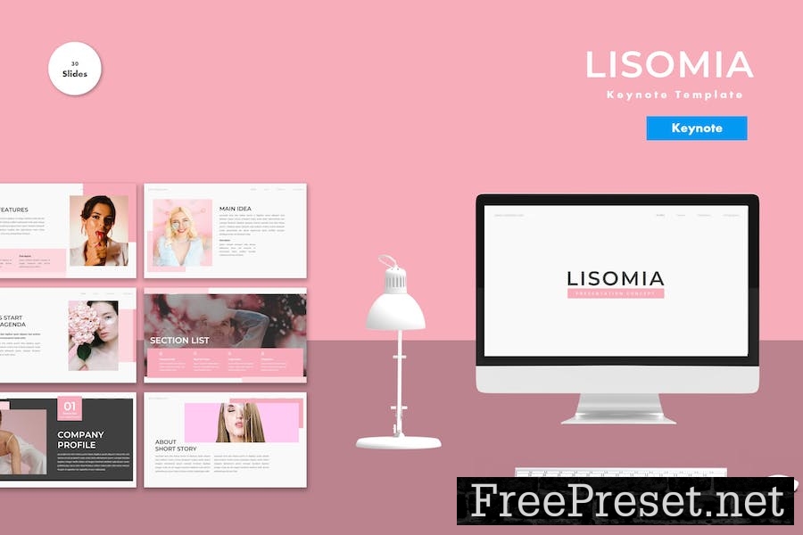 Lisomia - Keynote Template WG6PB7N