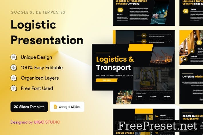 Logistics Transport Presentation Google Slides