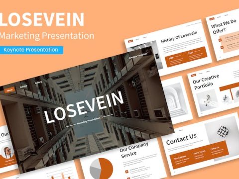 LOSEVEIN - Marketing Keynote Presentation XXNKF8R