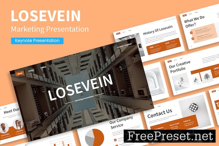 LOSEVEIN - Marketing Keynote Presentation XXNKF8R