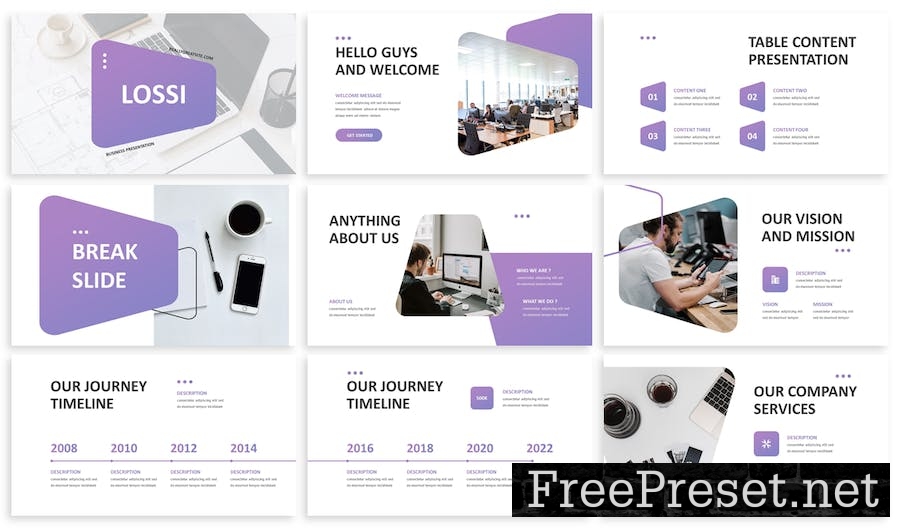 Lossi - Business Keynote Template