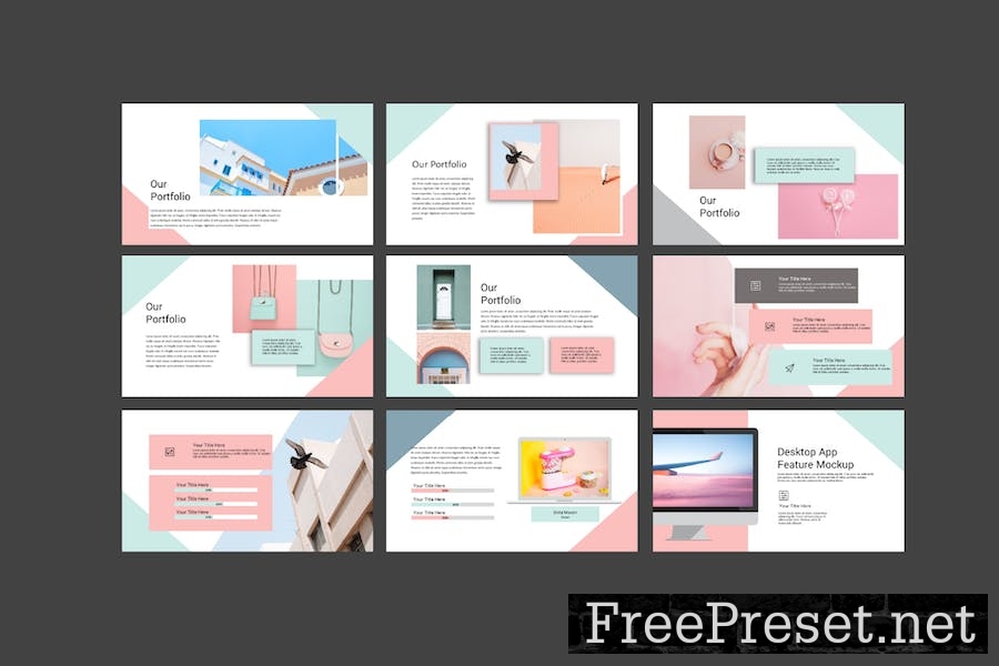 Madein Google Slide Template 3QA445A