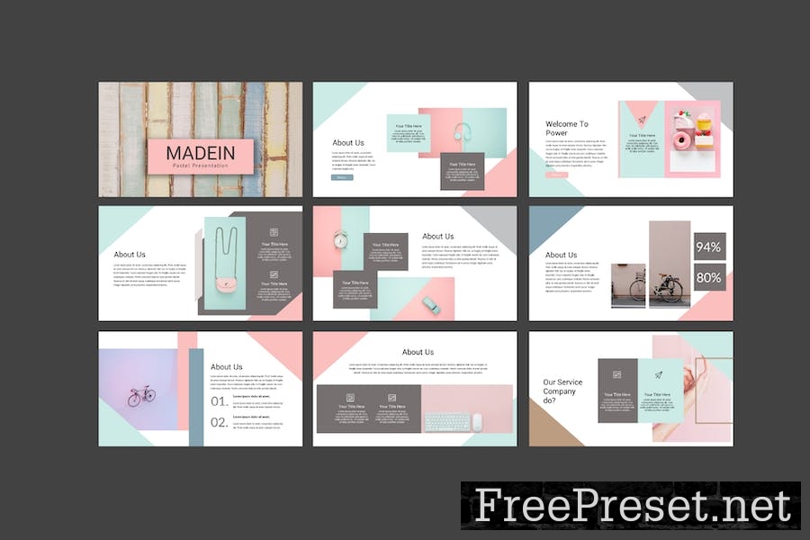 Madein Google Slide Template 3QA445A