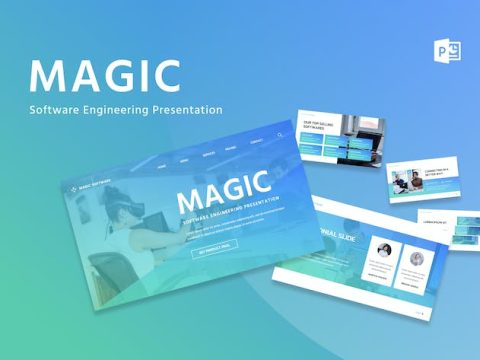 Magic - Software Engineering PowerPoint 464CQN2