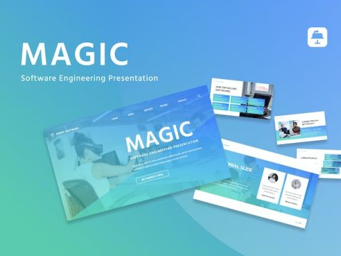 Magic - Software Engineering Presentation Keynote VPYV3EJ