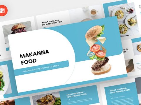 Makanna - Food Powerpoint Template