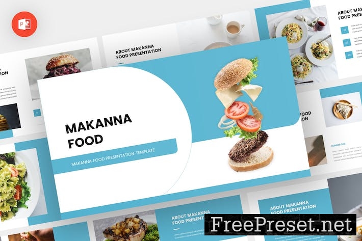 Makanna - Food Powerpoint Template