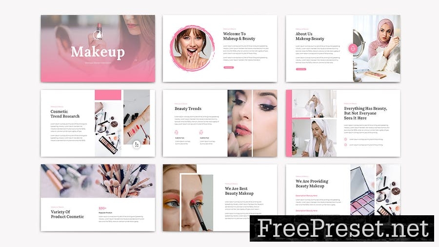 MAKEUP Keynote Template 7MRA8J4