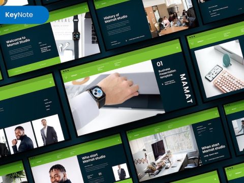 Mamat – Business Keynote Template T579K3T