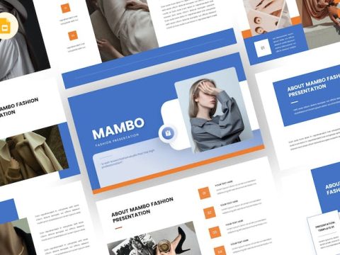 Mambo - Fashion Google Slides Template LE5823F