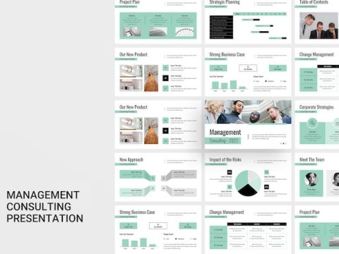 Management Consulting Google Slides Presentation XFH7DY4