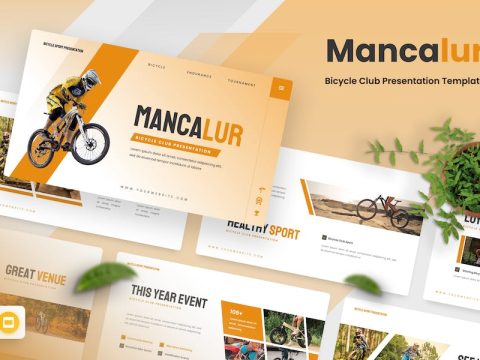 Mancalur - Bicycle Club Googleslide Template THDXLHP