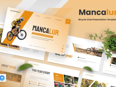 Mancalur - Bicycle Club Keynote Template B8EWL9Y