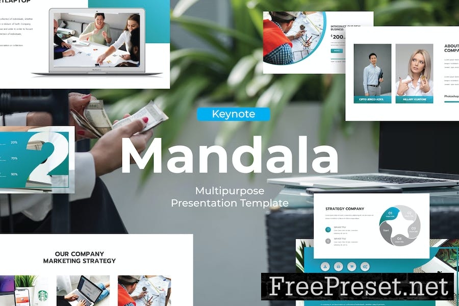 Mandala - Keynote Template 88FBNN4