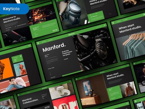 Manford – Business Keynote Template F7HDKUS