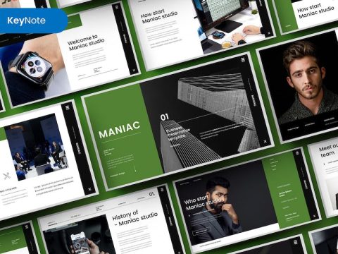 Maniac – Business Keynote Template