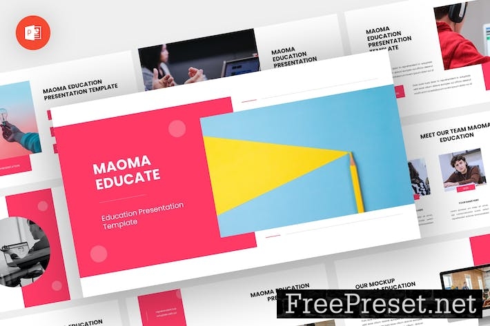 Maoma - Educate Powerpoint Template DT9EATH