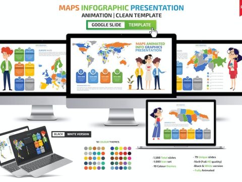 Maps Animation Google Slides Presentation G7RX3UZ