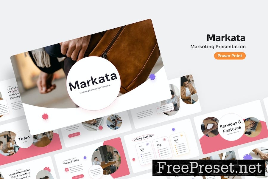 Markata - Marketing PowerPoint Presentation NSFWBAX