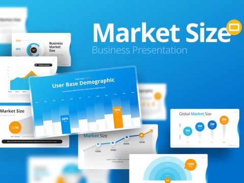 Market Size Professional Google Slides Template