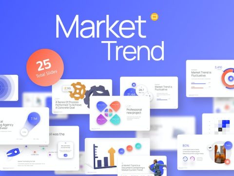 Market Trend Professional Google Slides Template K9MAZLJ