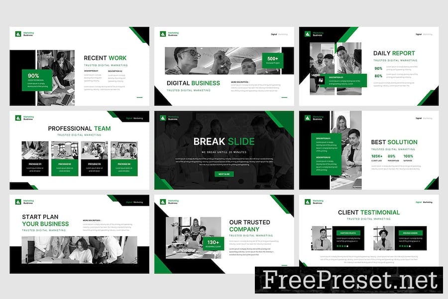 Marketing Agency - Keynote Template CSWUY5W