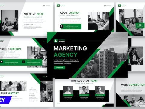 Marketing Agency - Keynote Template CSWUY5W