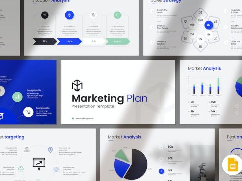 Marketing Plan Google Slides Presentation 6KKRQ34