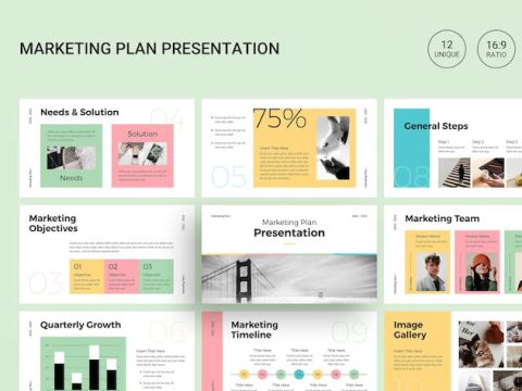 Marketing Plan Google Slides Presentation Template APECCUR