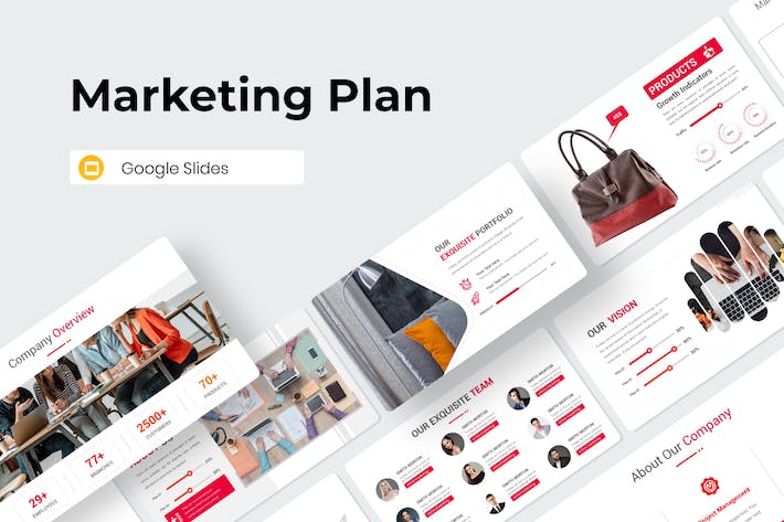 Marketing Plan Google Slides Presentation Template