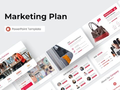 Marketing Plan Powerpoint Presentation Template SED6WSU