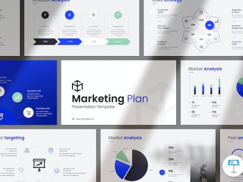 Marketing Plan Presentation Keynote Template QSSRQNR