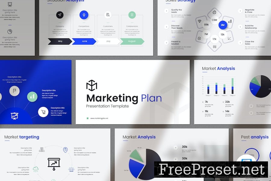 Marketing Plan Presentation Keynote Template QSSRQNR