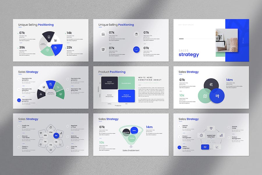 Marketing Plan Presentation Template YUEGV28