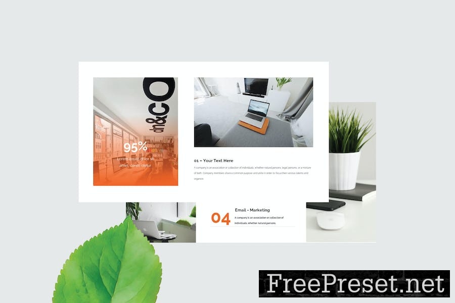 Marketing - PowerPoint Template C599MLA