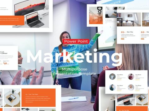 Marketing - PowerPoint Template C599MLA