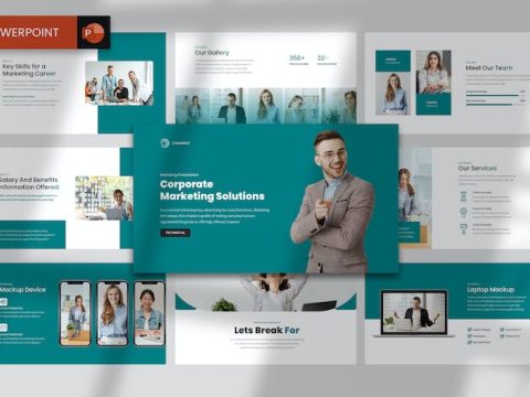 Marketing Solution Powerpoint Template BCBR57S