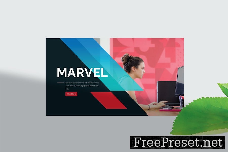 Marvel - PowerPoint Template ZZ57RKC