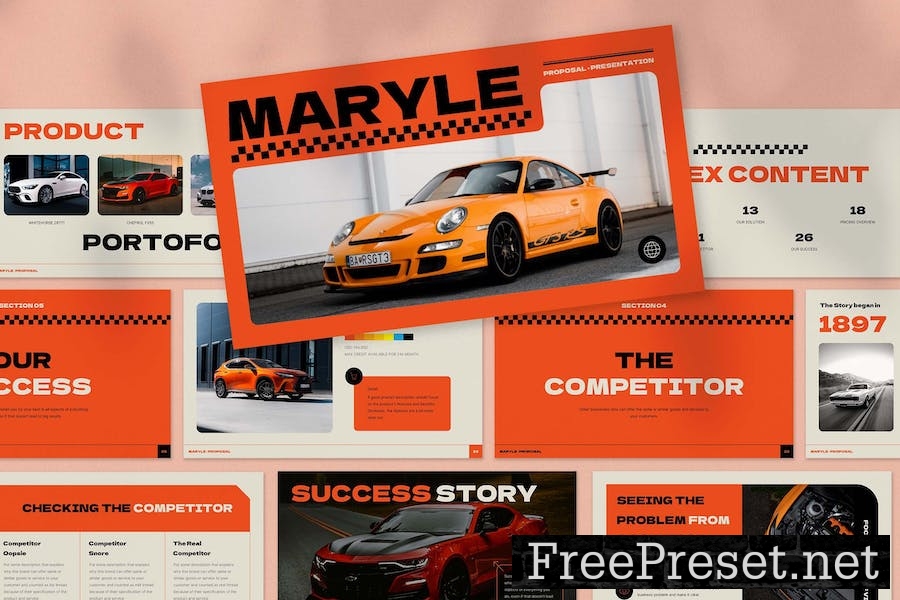 Maryle Keynote Template