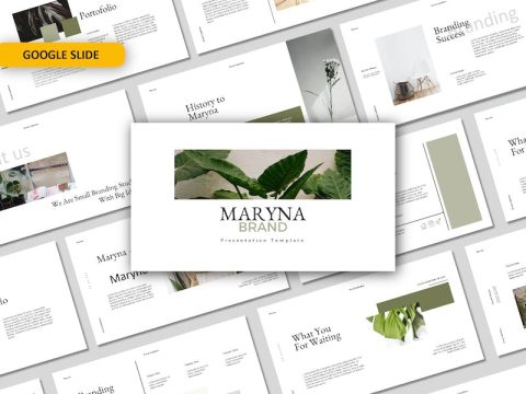 Maryna Google Slide Template 72QQPDX