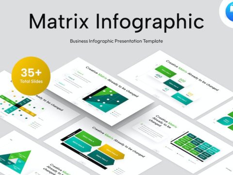 Matrix Infographic Keynote Template