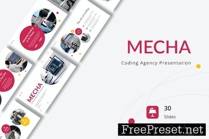 Mecha - Coding Agency Presentation Keynote