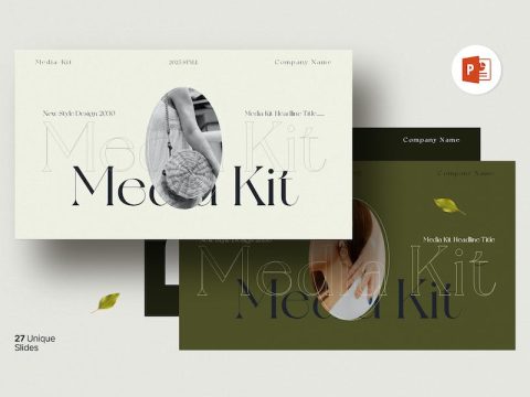 Media Kit Presentation Template E3W6HU8