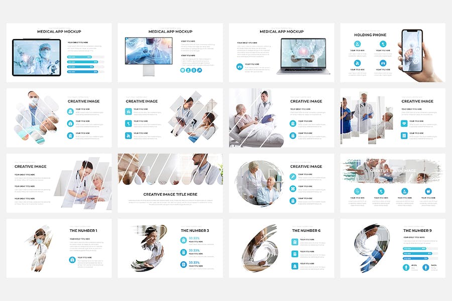 Medical and Healthcare Google Slides Pitch Deck 5HK945J