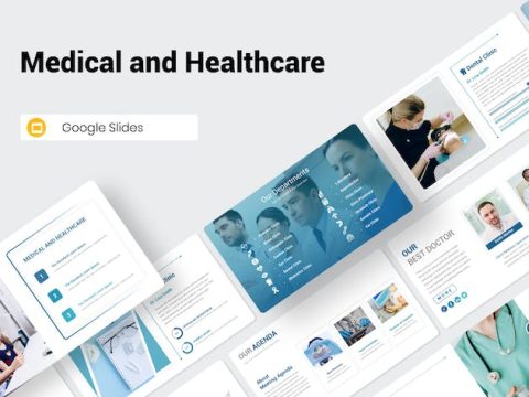 Medical and Healthcare Google Slides Presentation 78422DB