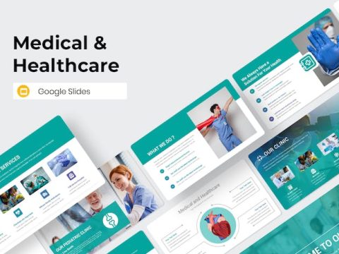 Medical and Healthcare Google Slides Presentation TQABN4L